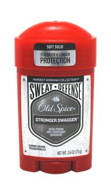 Old Spice Anti-Perspirant 2.6 Ounce Stronger Swag Soft Solid (76ml) (6 Pack)