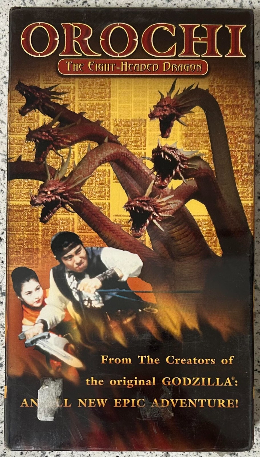 Orochi The Eight Headed Dragon New VHS Video Tape Dubbed