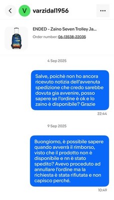 Foto dell'oggetto di un acquirente verificato