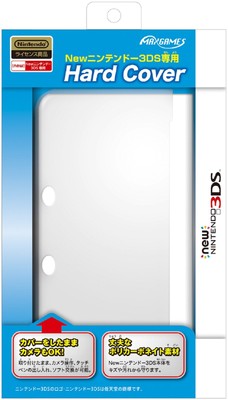 Max Games Hard Cover Clear For New Nintendo 3Ds KTRH-01 Game Accessory