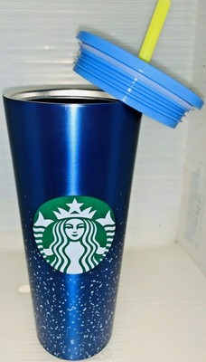 starbucks blue stainless steel tumbler
