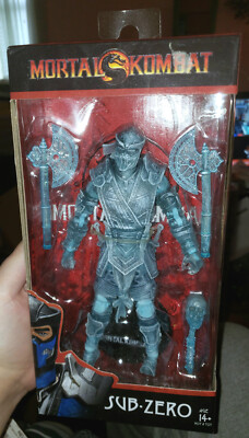 McFarlane Toys Mortal Kombat Sub-Zero Action Figure Gamestop Exclusive