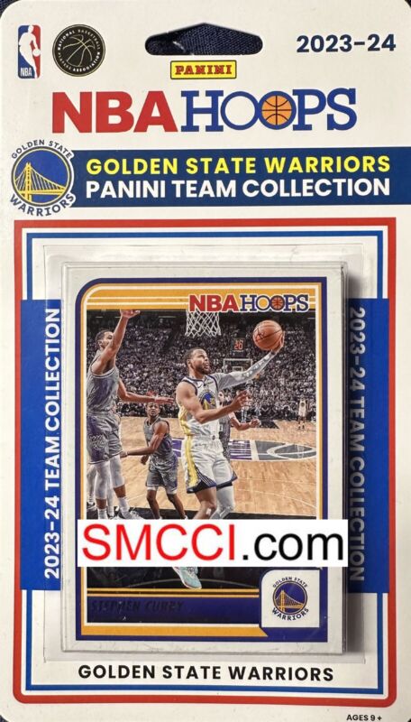 Golden State Warriors 2023-24 Hoops Factory Team Set Curry Podziemski Rookie 264