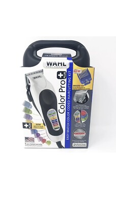 Wahl Color Pro Plus Color Coded Hair cutting Kit 