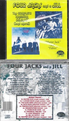 FOUR JACKS & A JILL-MASTER JACK-2 LPS + 11 BONUS CUTS-IMPORT CD NEW SEALED