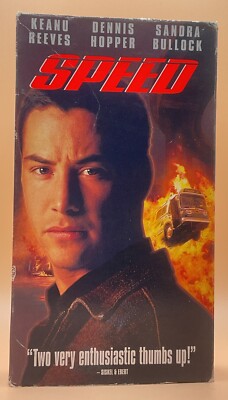 Speed VHS 1994 Keanu Reeves **Buy 2 Get 1 Free**