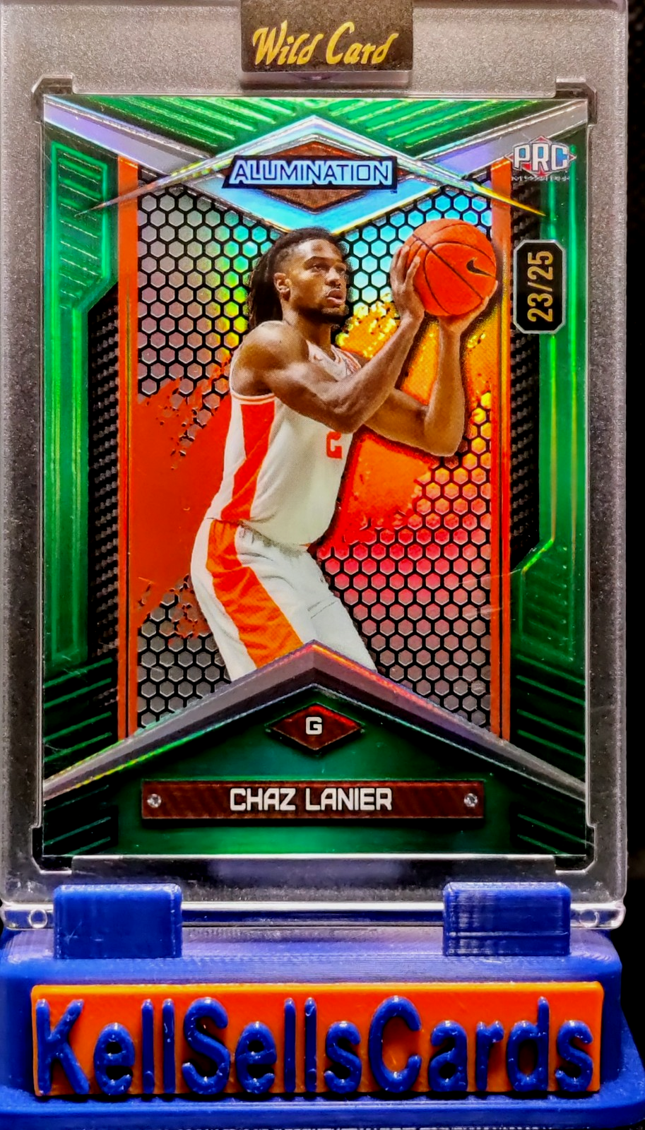 2024 Wild Card Alumination Just the Hits Basketball Chaz
