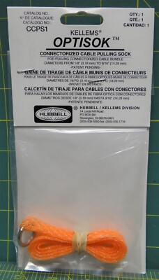 Hubbel Kellems Optisok Connectorized Cable Pulling Sock 1/8''-9/16'', 0.12''-0.56''