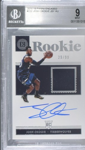 2018-19 Panini Encased - Josh Okogie #222