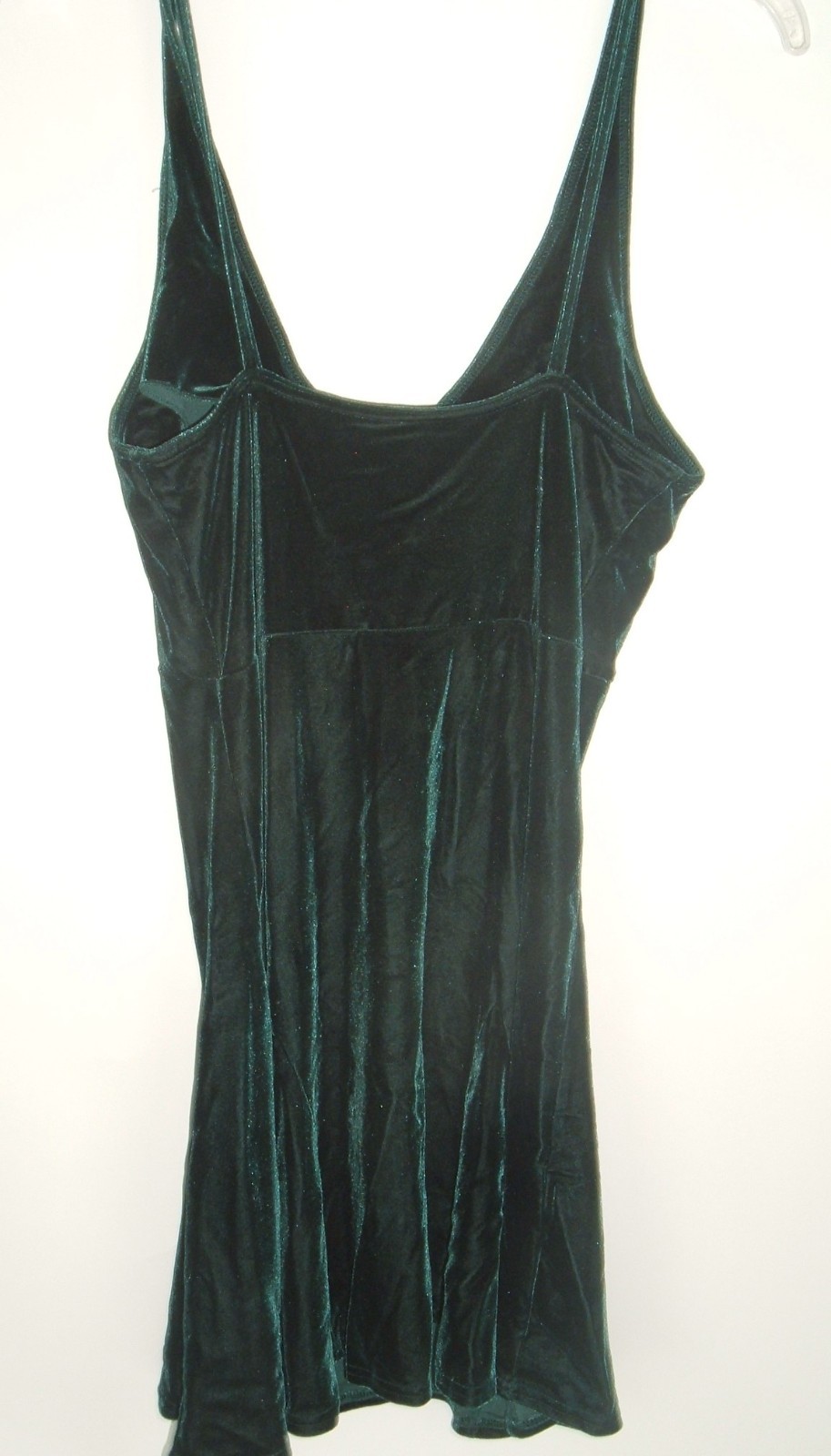 VICTORIAS SECRET Dress Green Velvet Holiday Slip Skater Size XS