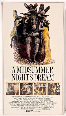 A Midsummer Night's Dream | Royal Shakespeare Company (1968) New Sealed VHS