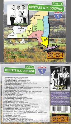 UPSTATE NY DOO WOP V.1-BEL-LARKS/CAPRIS/FOUR EKKOS+28-OUT OF PRINT NEW SEALED