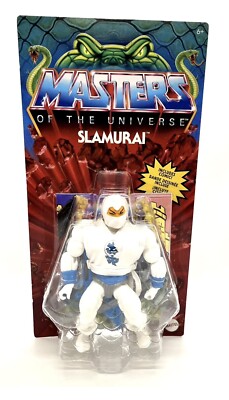 Masters of The Universe Origins Slamurai MOTU Unpunched MOC. Ships Out Same Day.