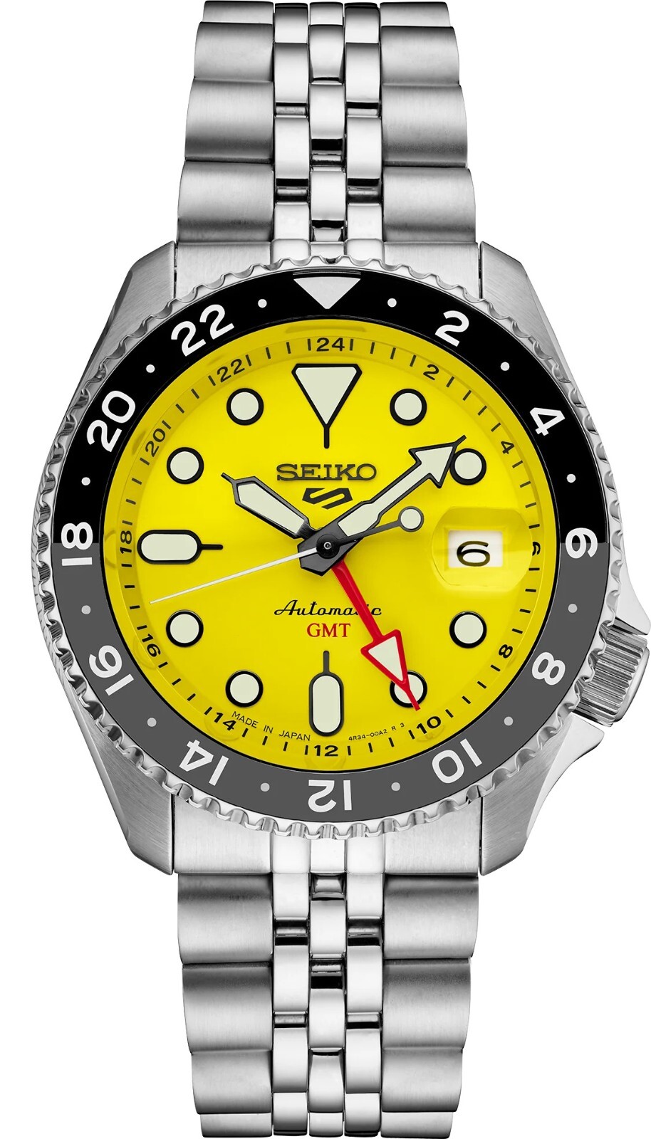 Seiko 5 Sports Yellow Unisex Adults Watch - SSK017 for sale Seiko 5 Sports Yellow Unisex Adults Watch - SSK017 for sale
