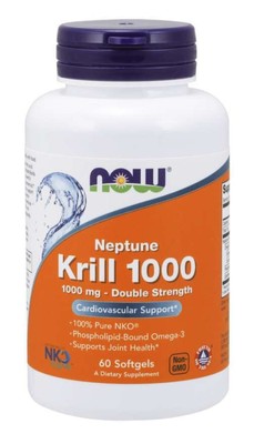 Now Foods Neptune Масло криля 1000 мг 60 мягких капсул