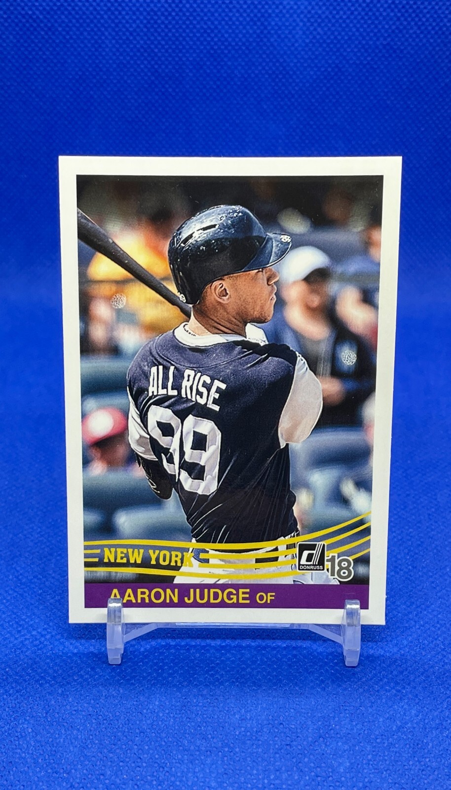 2018 Donruss Baseball AARON JUDGE Retro ALL RISE Variation