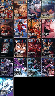 One Piece Episodes 1 - 1061 ALL ENGLISH DUBBED Massive Collection 102 DVDs Anime