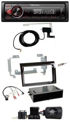 Pioneer 1DIN MP3 DAB USB Lenkrad Autoradio für Fiat Ducato 2006-2008 piano