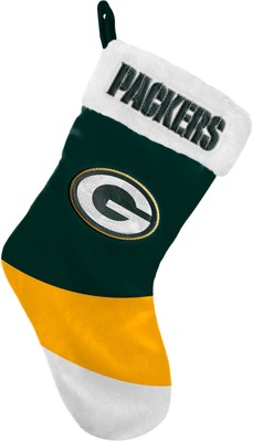 Чулки с цветными блоками от Green Bay Packers