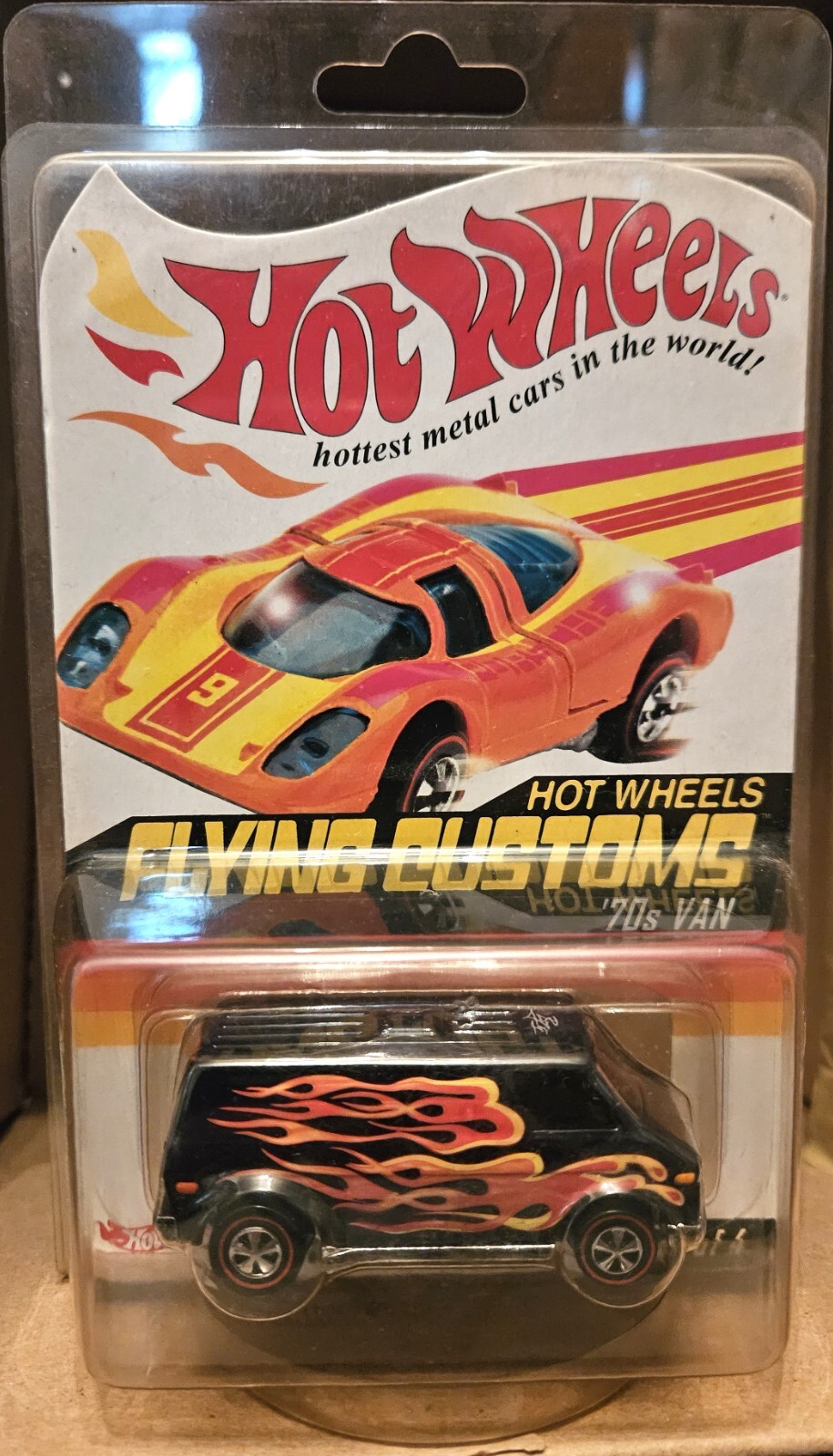 ミニカー Hot Wheels Flying Customs 70's Van 2004 HOT WHEELS 2004 HWC Series 4 70's VAN Flying Customs REAL