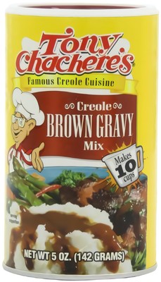 Tony Chachere Instant Gravy Mix, Creole Instant Gravy, Brown, 5 Ounce (Pack of
