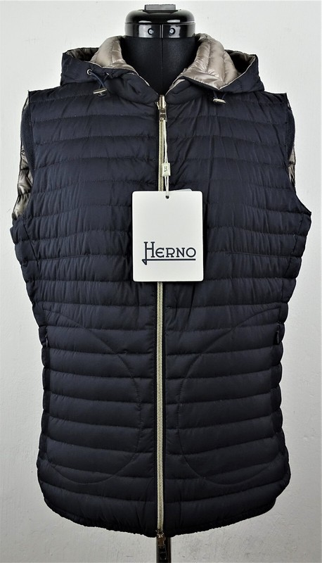 Herno Pi0295d Ultralight Down Vest Jacket Damen Daunenjacke Wendeweste Gr.36 Neu