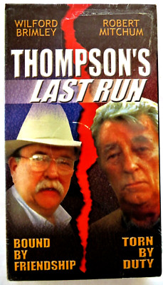Thompson's Last Run - Wilford Brimley, Robert Mitchum & Kathleen York  NEW VHS