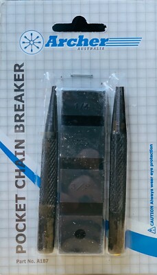 Pocket Breaker Professional Chainsaw Saw Chain Repair 6-slotted Anvil 2 Punches