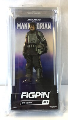 BRAND NEW FiGPiN Star Wars The Mandalorian: Din Djarin without helmet #829    wh