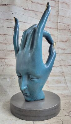 Karana Mudra Bronze Express Powerful Energy to Fight Evil by Salvador Dali Sale