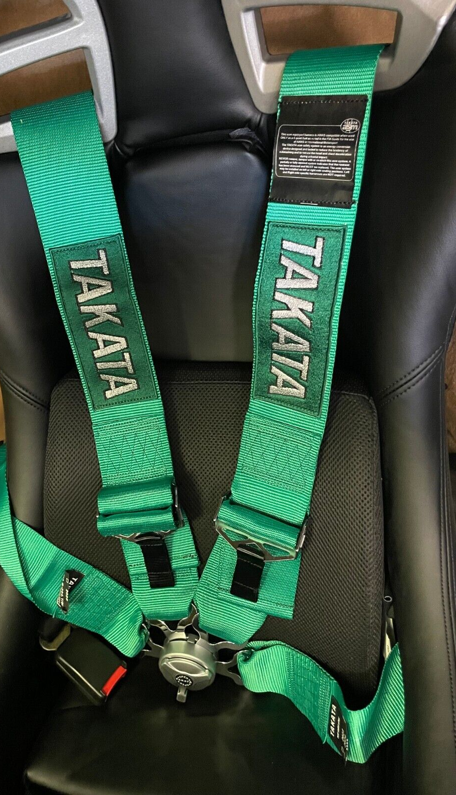 Safety Harness Seat Belts Style Competition Point Snap-In 2u2033