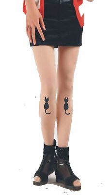 Cool Unique Tattoo Pattern Pantyhose Cute Design Stockings Costume Accessories