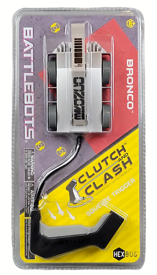 HEXBUG Battlebots Clutch and Clash Bronco Robot SEALED eBay