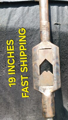 GTD Greenfield Mass USA No. 7 Adjustable Tap & Die Handle Wrench Vintage Tool