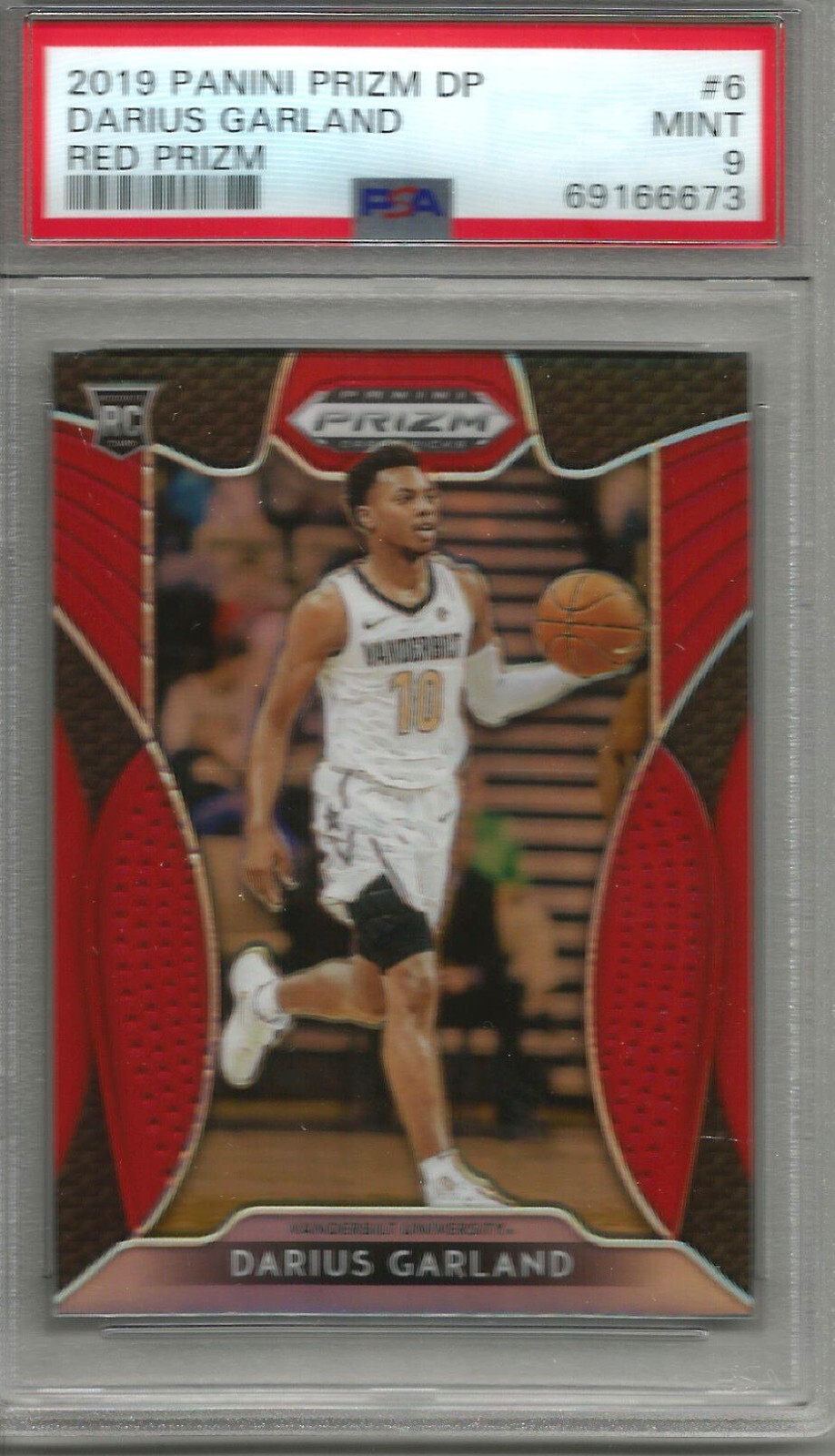 Darius Garland 2019/20 Panini Prizm DP Red Prizm Rookie #6