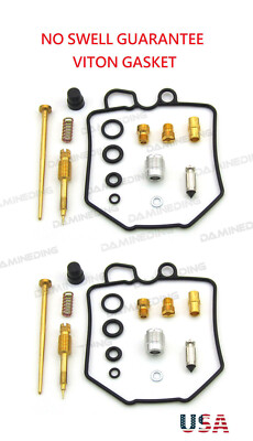 2x CARBURETOR CARB REPAIR REBUILD KIT  80-82 CX500C CX500 C CX500D-US StocK