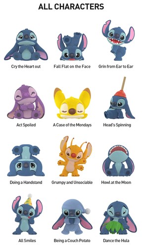DISNEY Stitch Little Emotions シリーズ Disney Stitch Little Emotions Series Figures – Little Mysteries