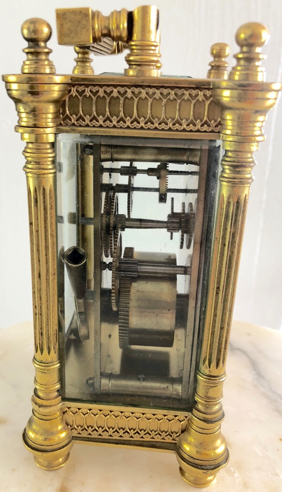 CLOISONNÉ CARRIAGE CLOCK FREE SHIPPING!!