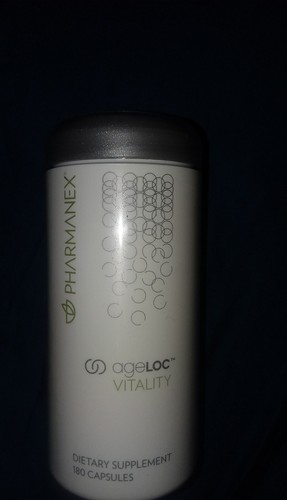 Nu Skin Pharmanex AgeLoc Vitality 180 ct capsules. Authentic Factory Sealed