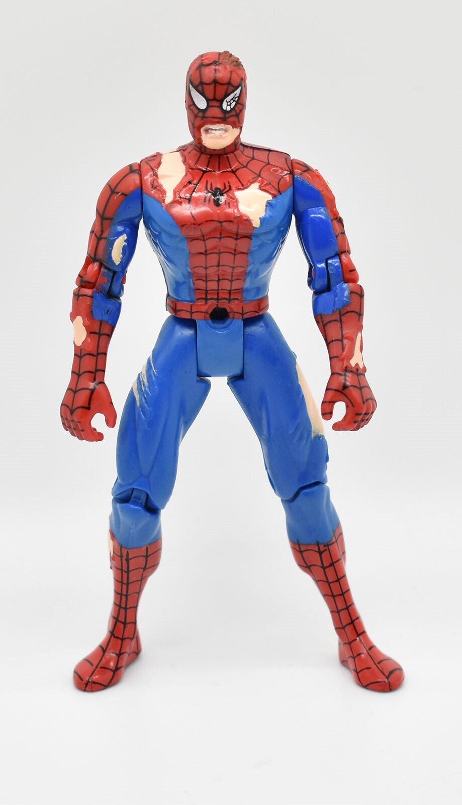 アメコミ TOYBIZ BATTLE RAVAGED SPIDER MAN Spider-Man Series 5 Battle Ravaged Loose 5