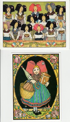CPA - ALSACE - HANSI - LOT DE 2 CARTES à découvrir