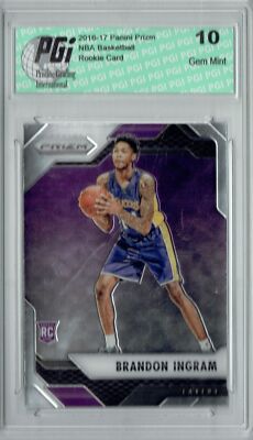 Brandon Ingram 2016 Panini Prizm #131 SP Rookie Card PGI 10 | eBay