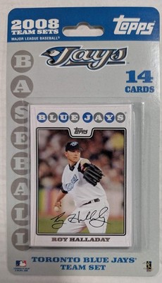 2008 Topps Toronto Blue Jays Factory Sealed Team Set Roy Halladay Frank Thomas V