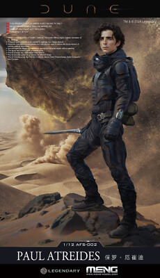 Dune Paul Atreides Figure Kit 1/12 Meng MODEL KIT