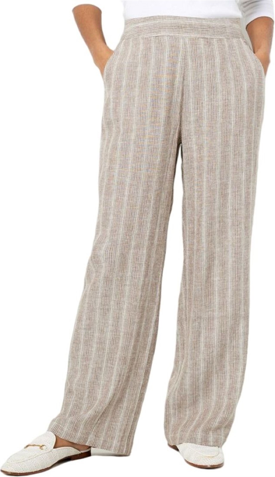 【THE MOZZ】[Premium] Marie Wide Linen Pants 040324_monrow_spsu_ecomm0172co