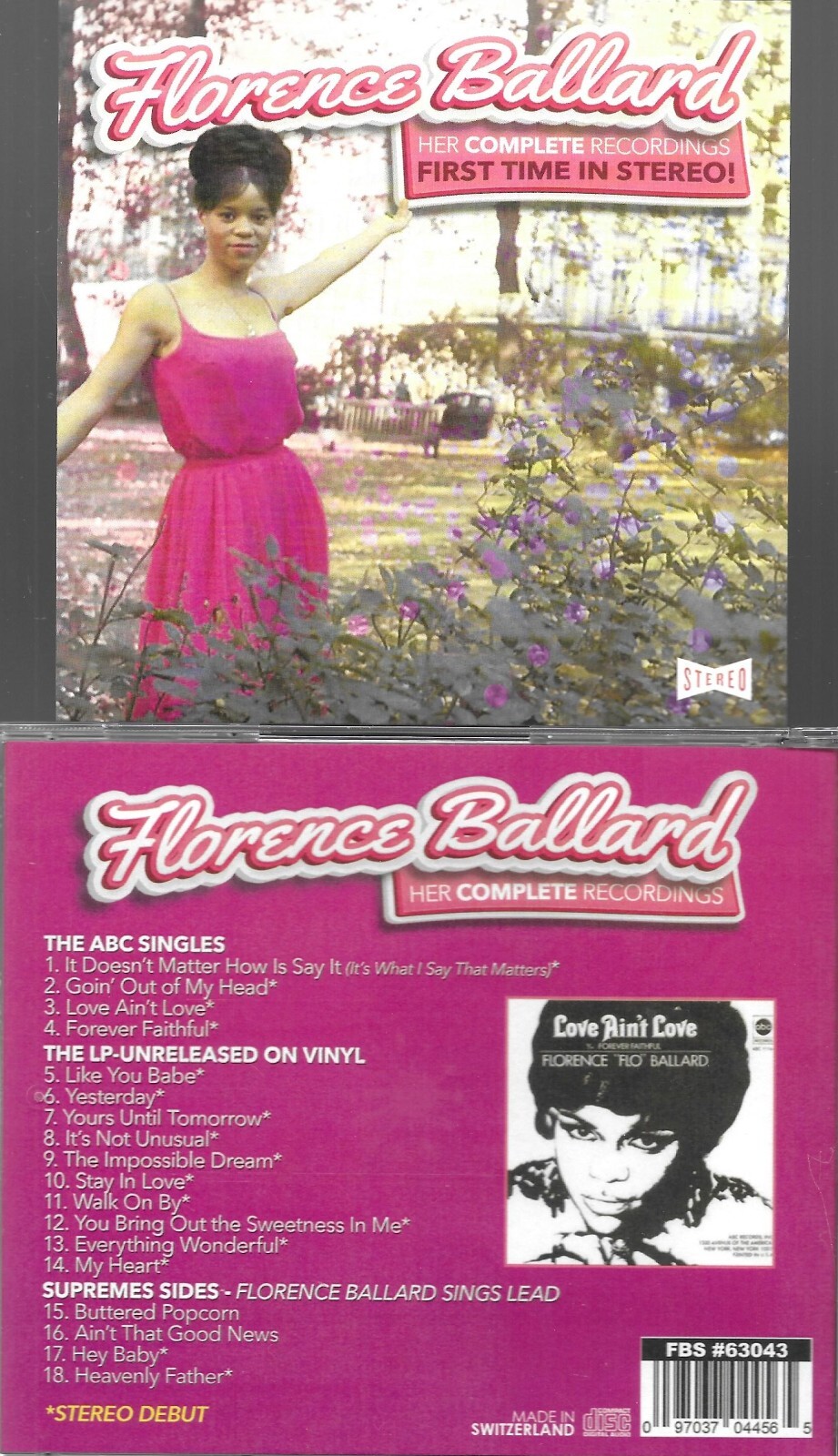 FLORENCE BALLARD-COMPLETE RECORDINGS-FIRST TIME IN STEREO