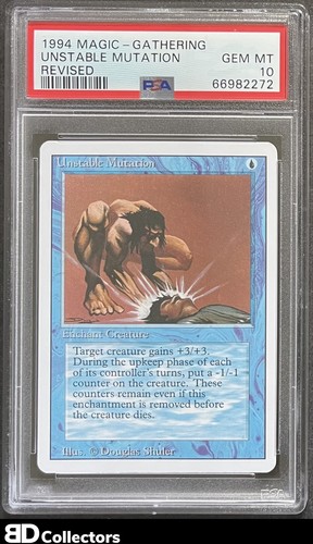 REVISED UNSTABLE MUTATION PSA 10 1994 Magic The Gathering