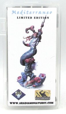 Aradia AM13 Mediterraneo (Limited Edition) 75mm Miniature Triton Merman Sea God 