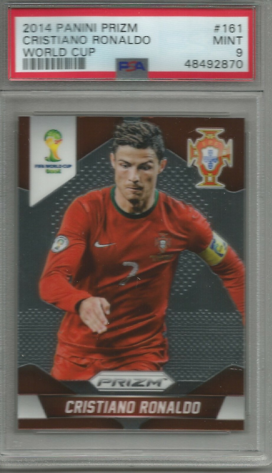 Cristiano Ronaldo 2014 Prizm WC プリズム版 Amazon.com: Cristiano Ronaldo 2014 Panini Prizm World Cup