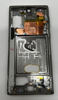OEM Samsung Galaxy Note 10 Silver Housing Middle Frame - Free Shipping